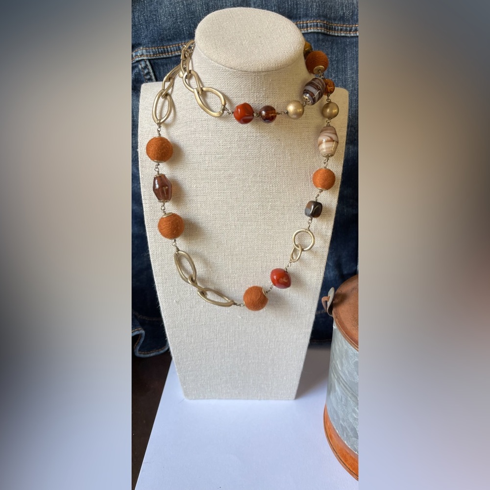 VINTAGE Liz Claiborne Boho necklace